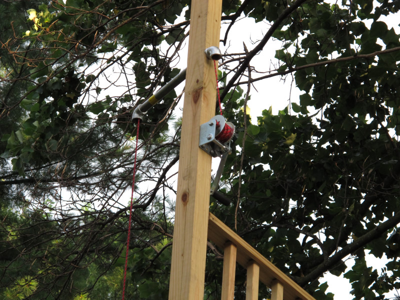 Treehouse progress photo
