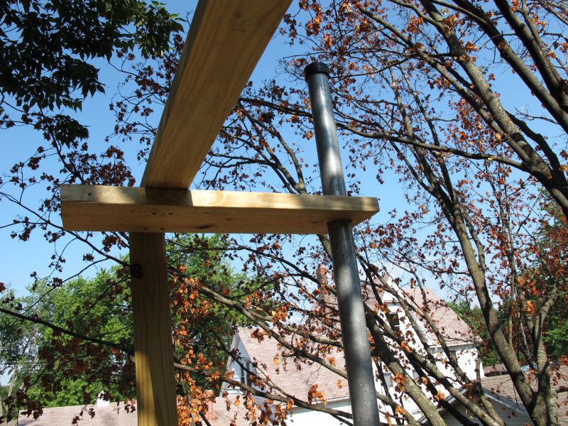 Treehouse progress photo