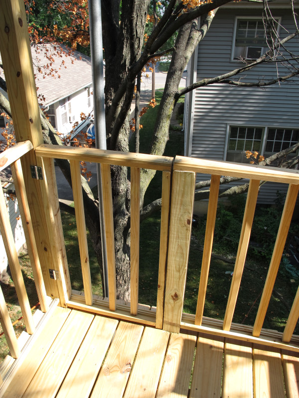 Treehouse progress photo