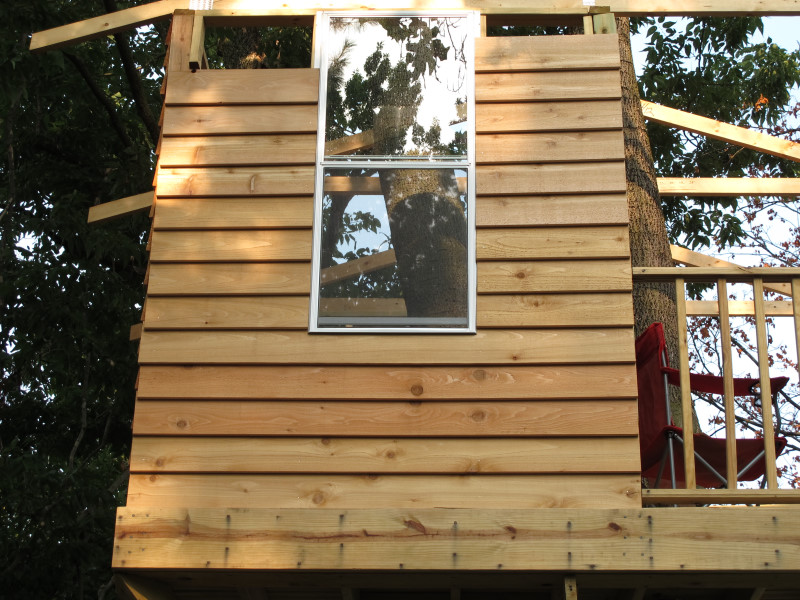 Treehouse progress photo