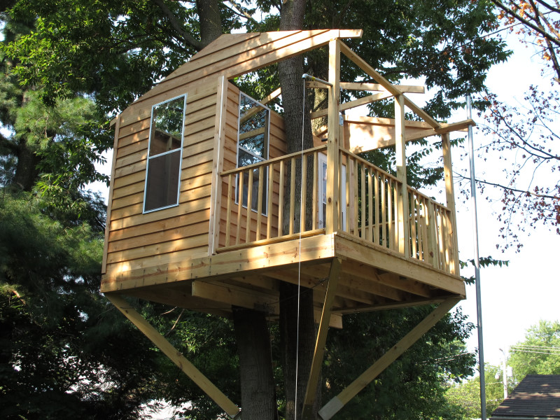 Treehouse progress photo