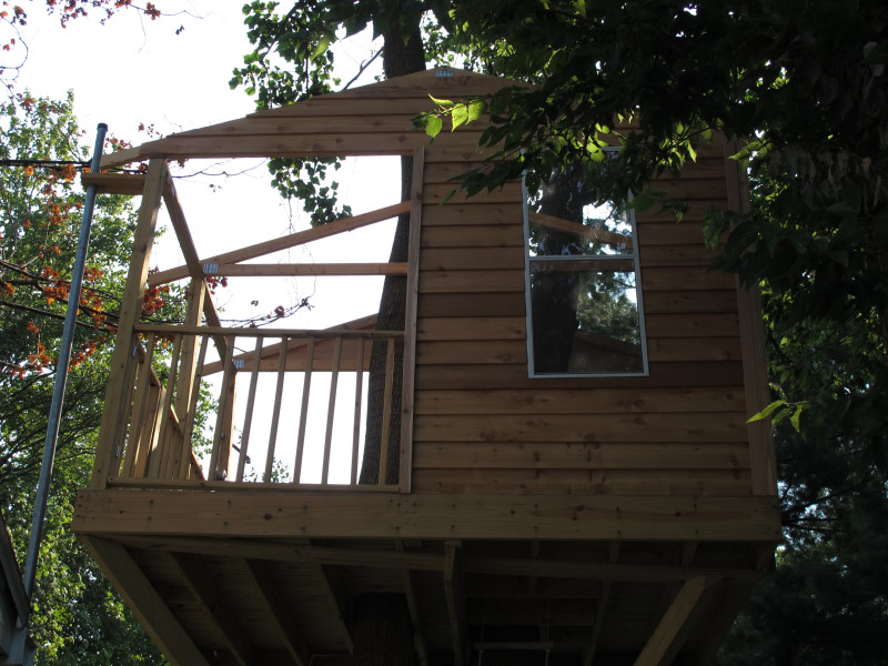 Treehouse progress photo