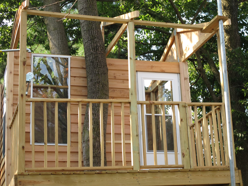 Treehouse progress photo