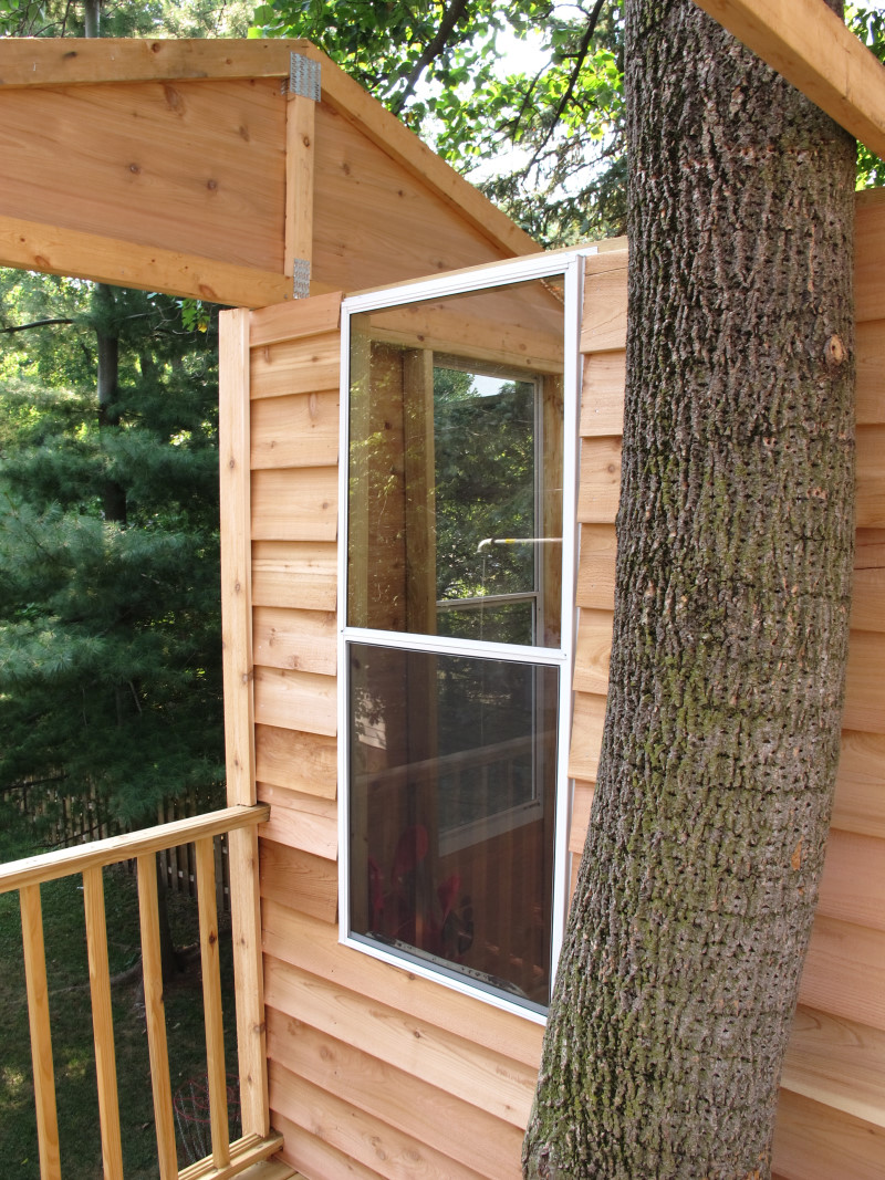 Treehouse progress photo