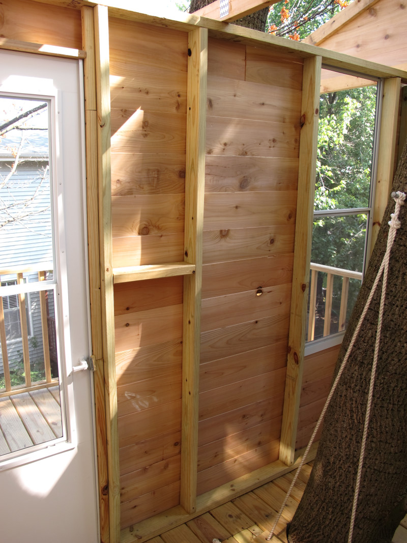 Treehouse progress photo