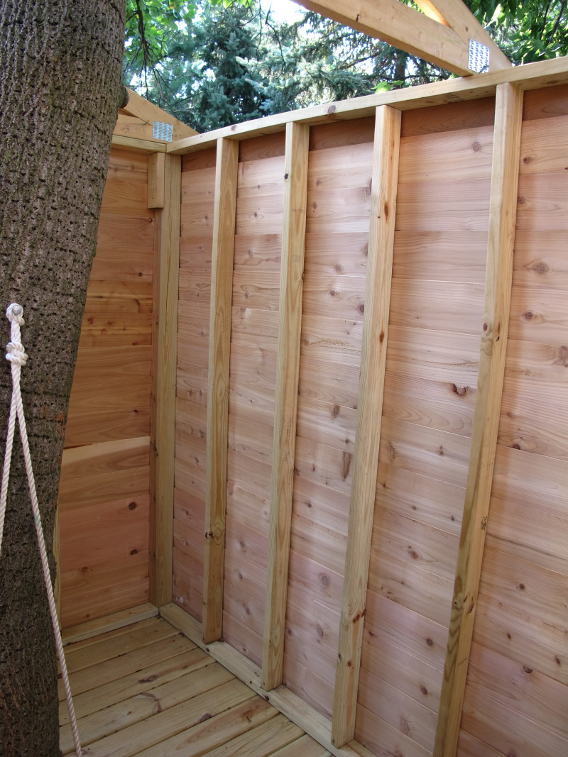 Treehouse progress photo