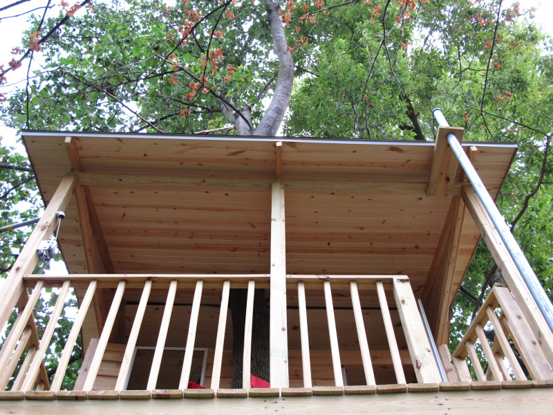 Treehouse progress photo