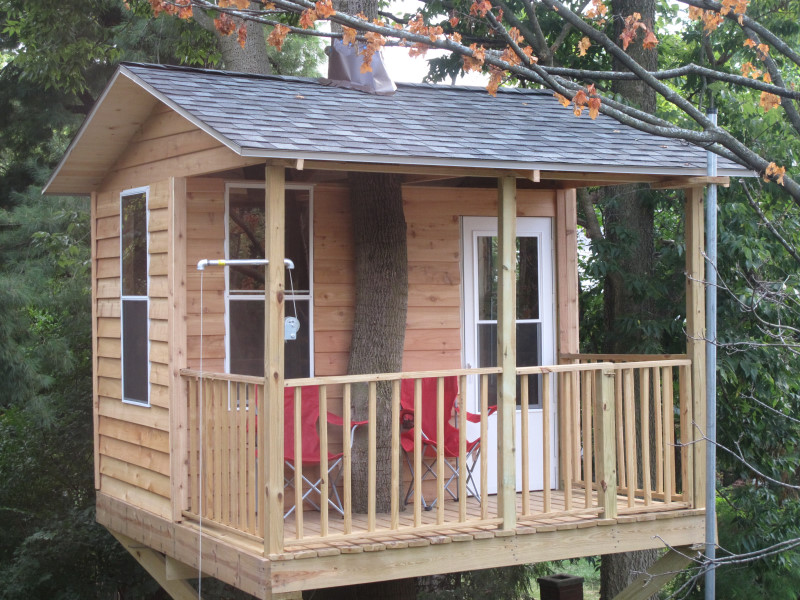 Treehouse progress photo